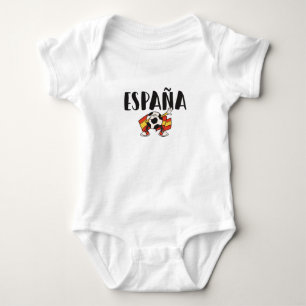 Body Espagne Football Fan Shirt Drapeau