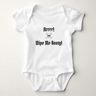 Body Essuyez-moi butin ! Pirate de bébé