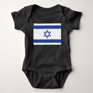 Body Etat d'Israël Drapeau, Étoile de David Juifs