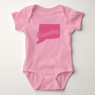 Body État Du Connecticut Forme Bodysuit Bébé