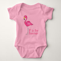 F est pour Flamant rose Pink Flamants roses Oiseau