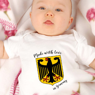 Body Fabriqué avec amour en Allemagne / drapeau alleman