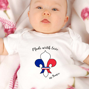 Body Fabriqué avec amour en France / French Lilly, drap