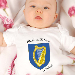 Body Fabriqué avec amour en Irlande / drapeau irlandais