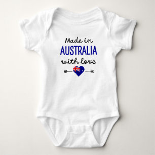 Body Fabriqué en Australie avec amour mignon