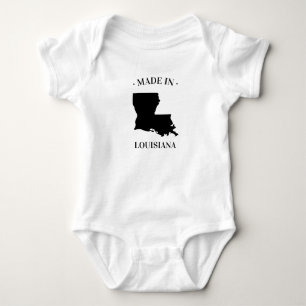 Body Fabriqué en Louisiana LA Baby Bodysuit