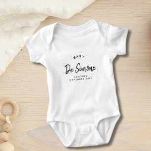 Body Faire-part de grossesse simple moderne