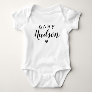 Body Faire-part de nom de bébé personnalisé