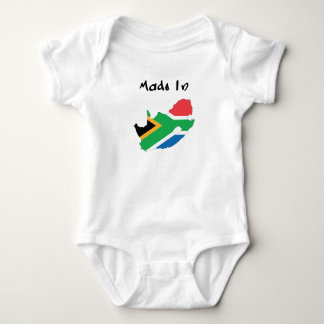 Body Fait dans la combinaison de bébé de l'Afrique du