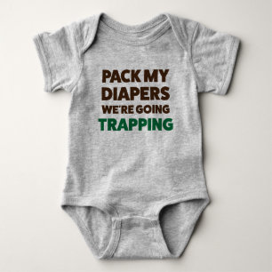Body Fantastique Bébé Trapping Jersey Bodysuit Chemis