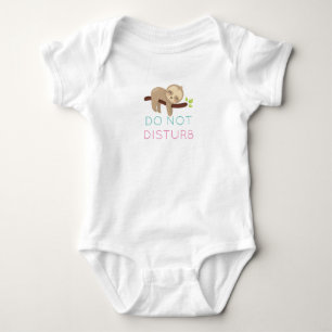 Body Fente bébé ne dérangent pas T-shirt