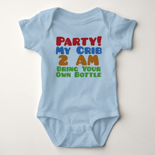 Body Fête À Mon Bébé (Devant)