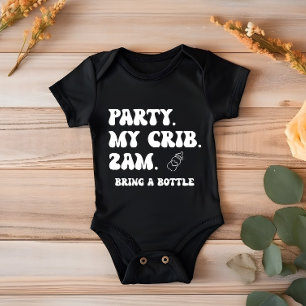 Body Fête À Mon Lit 2H00   Bébé drôle mignon
