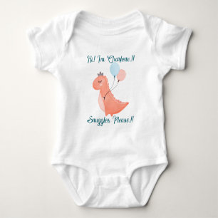 Body Fête d'anniversaire de bébé Dino