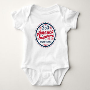 Body Fête du 4 juillet USA pour le 250e anniversaire de