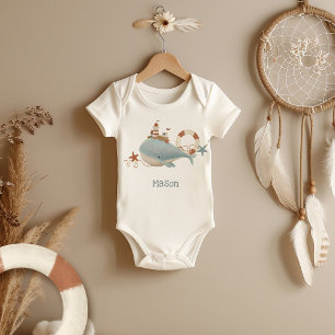 Body Fête prénatale pour bébé baleine adorable