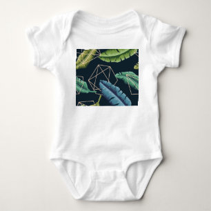 Body Feuilles Abstraits : Ligne Polygonale Sans Couche.