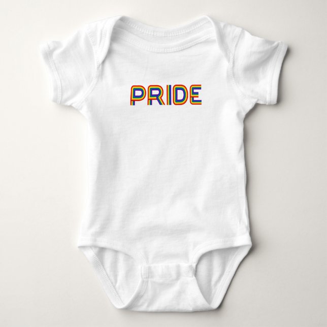 Body Fierté| Rainbow Letters (Devant)