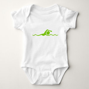 Body Figure de natation - Vert Martien