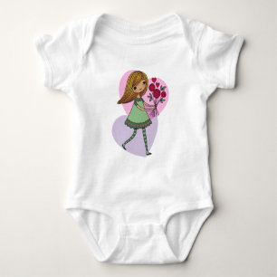 Body Fille aux fleurs