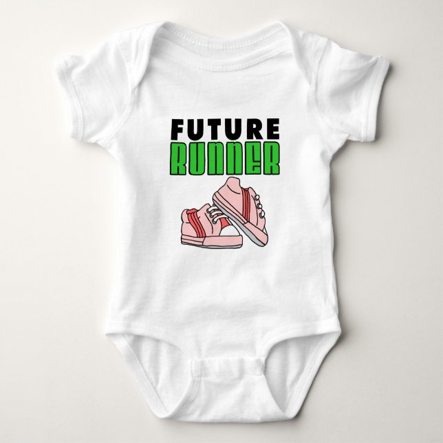 Body Fille de coureur future (Devant)
