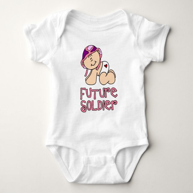 Body Fille future soldat (Devant)