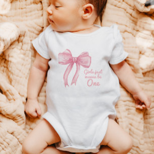 Body Filles Juste Wanne Be One Rose Bow Coquette Annive