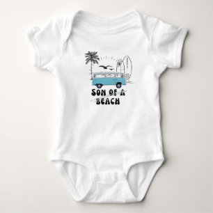Body Fils d'une plage vintage surf surfer enfant surf