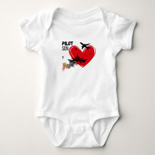 Body "FILS PILOTE - Fils fier prêt à monter en t-shirt"