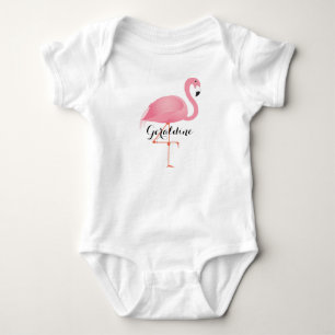 Body Flamant rose rose