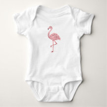 Flamant rose tribal
