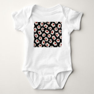 Body Fleurs Abstraites, motif d'aquarelle d'art.
