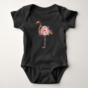 Body Fleurs de Flamant rose aux couleurs de l'eau Oisea