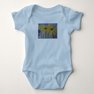 Body Fleurs de soleil jaunes d'été