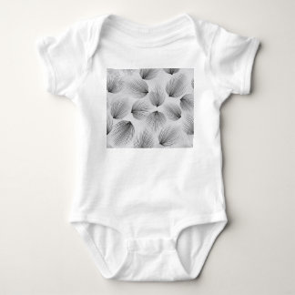 Body Fleurs noires Abstraites : Elégance Grise.