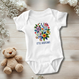 Body Fleurs sauvages Fleur sauvage Baby Shower 