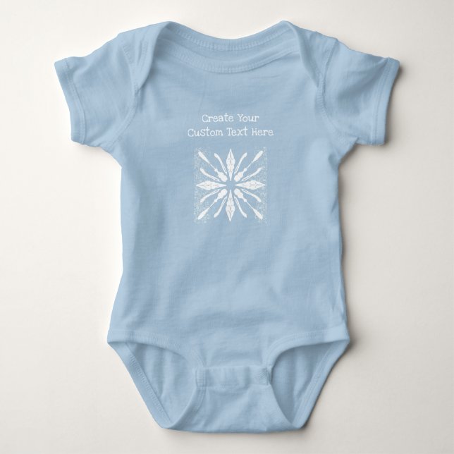 Body Flocon de neige bleu Winnie (Devant)