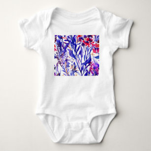Body Flore d'aquarelle opulente : Arrière - plan de jar