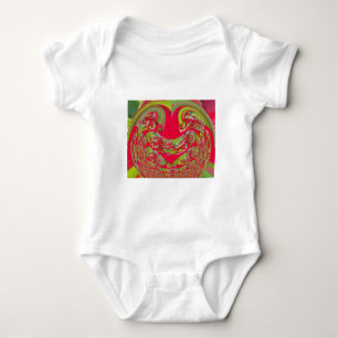 Body Flore rouge et verte Cadeaux Vintage Hakuna Matata