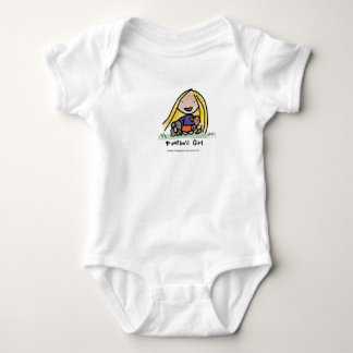 Body Football Girl un morceau T-shirt