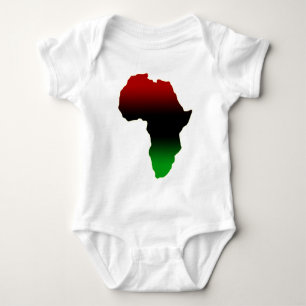 Body Forme rouge, noire et verte de l'Afrique