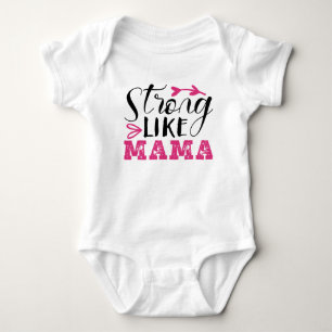 BODY FORT COMME MAMA, BÉBÉ T-SHIRT DESIGN