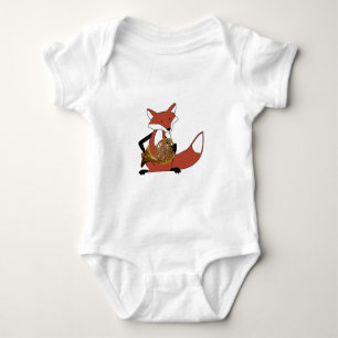 Body Fox jouant le cor de harmonie