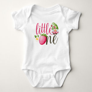 Body Fraise Gnome Garden Baby Girl's 1st Birthday