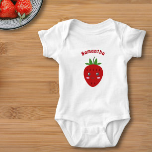 Body Fraise mignonne
