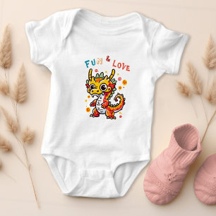 Body Fun Carton Dragon Chinois Nouvel An Fu Kids Cadeau