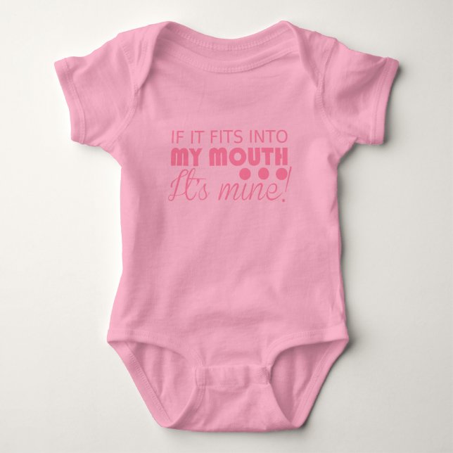 Body Funky bébé bodysuit bleu (Devant)