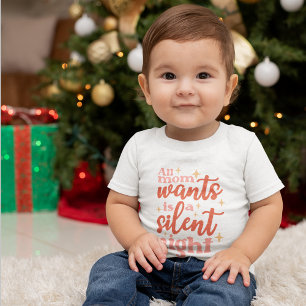 Body Funny and Cute Christmas Holiday Silent Night