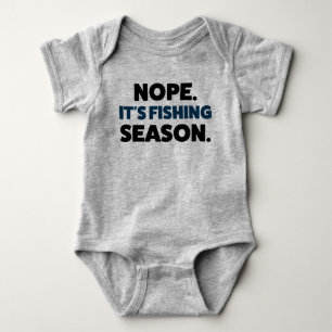 Body Funny Baby Fishing Jersey Bodysuit Chemise