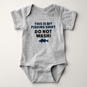 Body Funny Baby Fishing Jersey Bodysuit Chemise